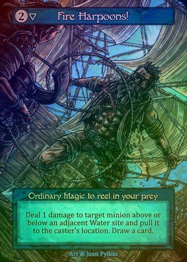 【FOIL】[Water] Fire Harpoons! [beta-Ordinary]